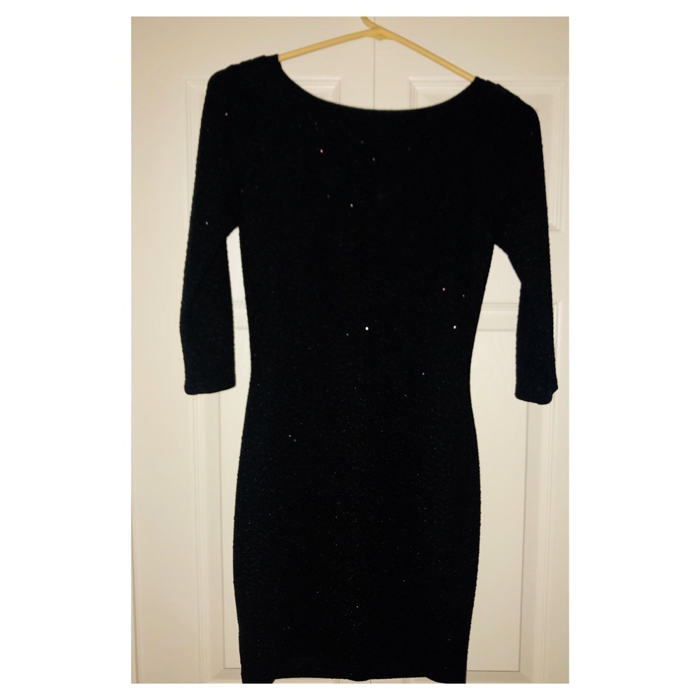 Black Shimmery Dress